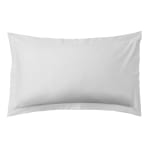 IHG Luxury & Lifestyle T270 Sateen Pillow Sham, 100% Cotton, King, 21x36+2, White
